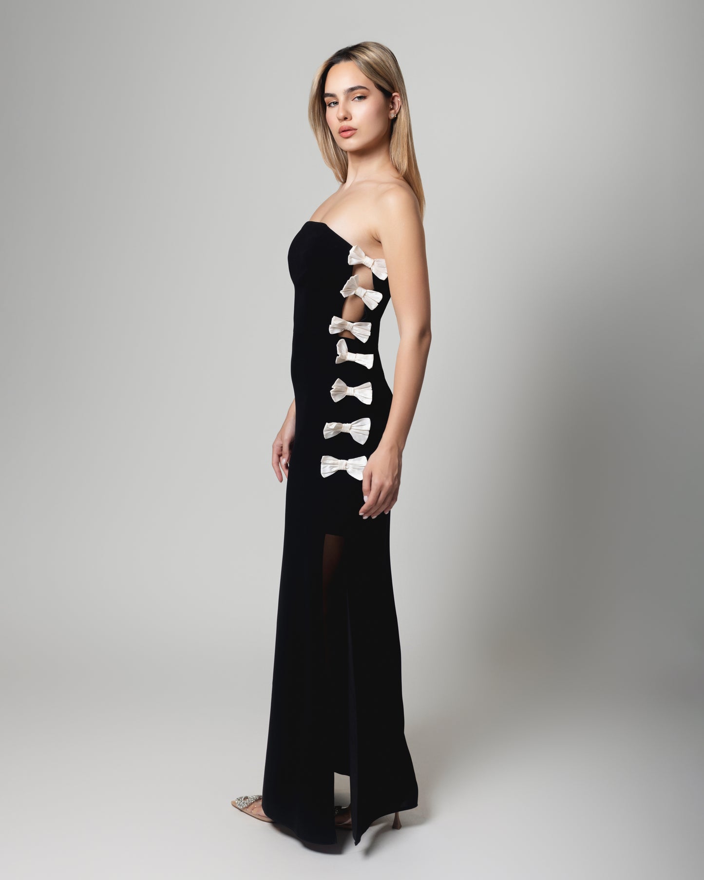 Clara black dress
