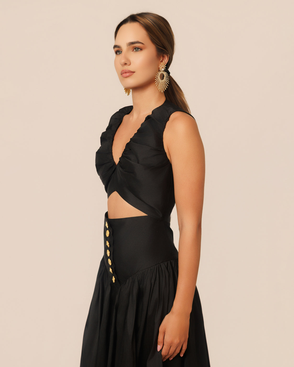 Noor dress black