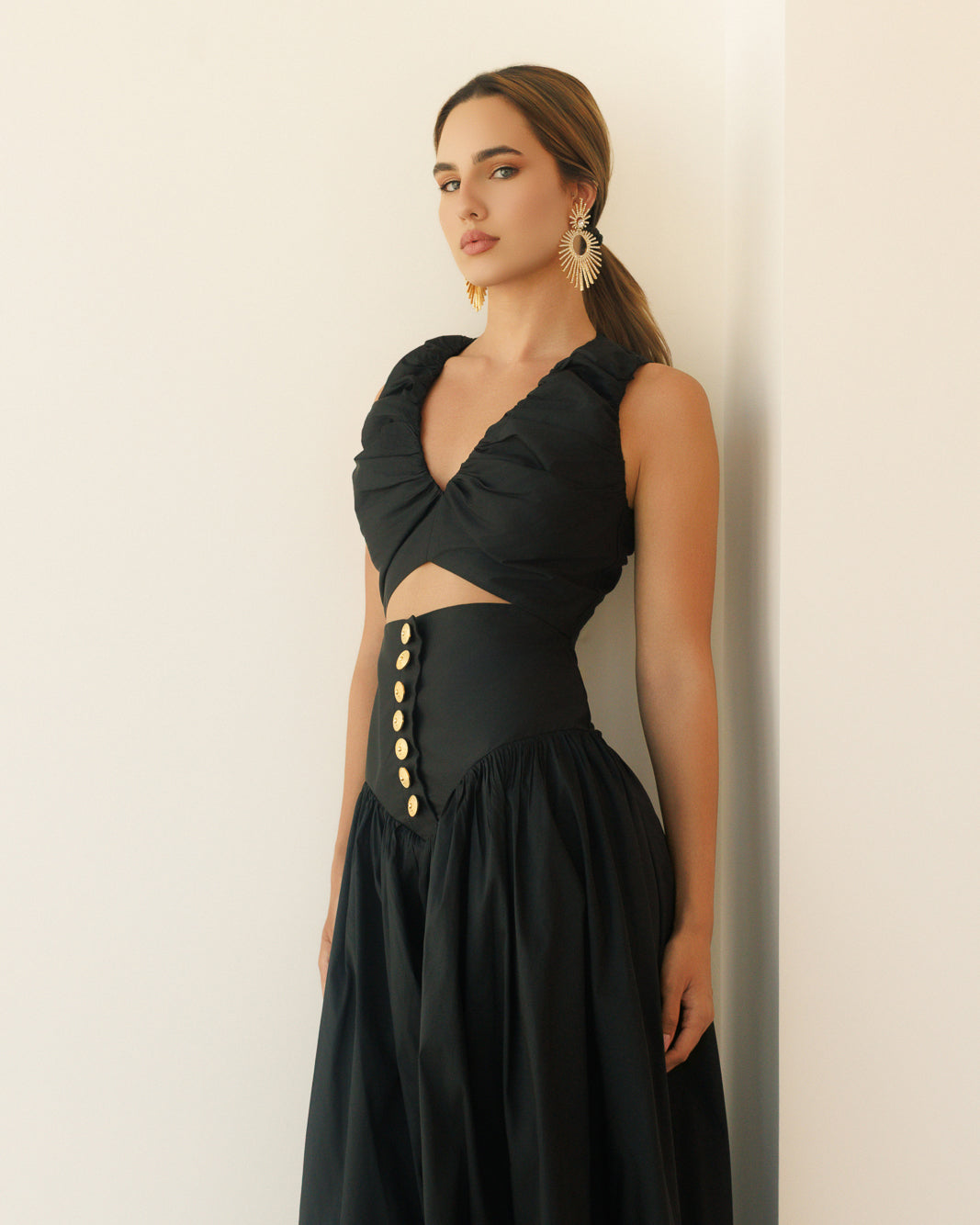 Noor dress black