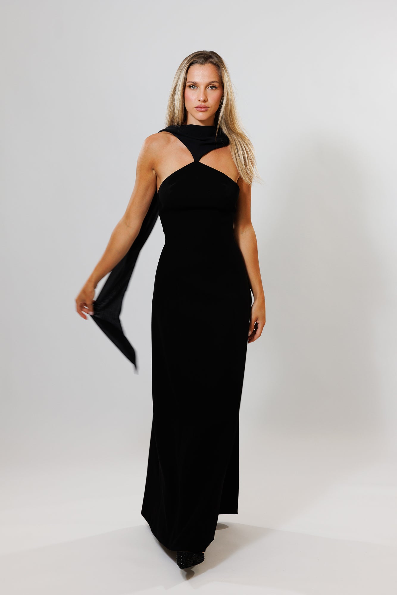 Romina black dress