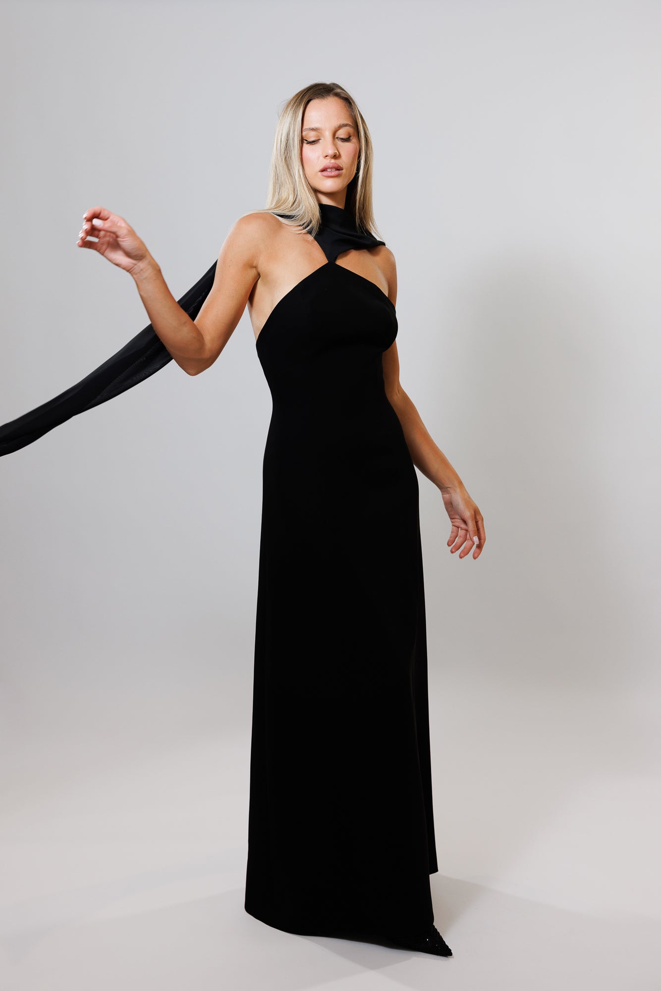 Romina black dress