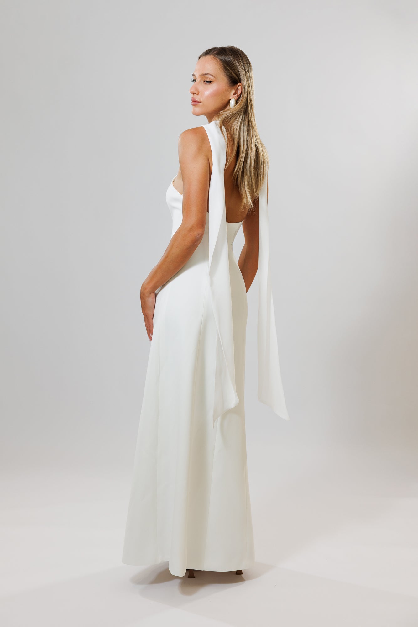 Romina white dress