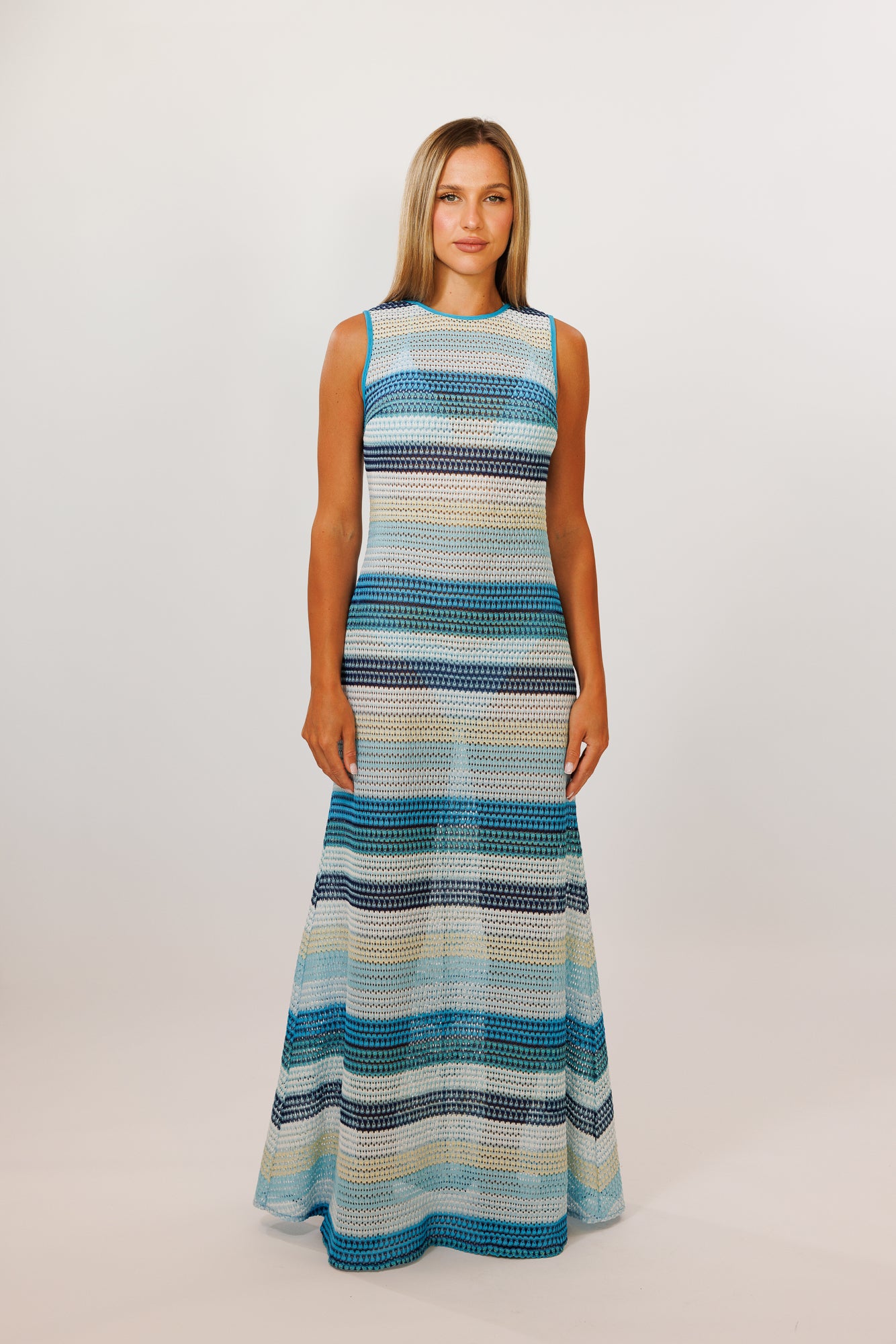Zaria blue dress