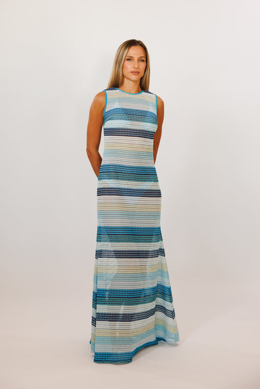 Zaria blue dress