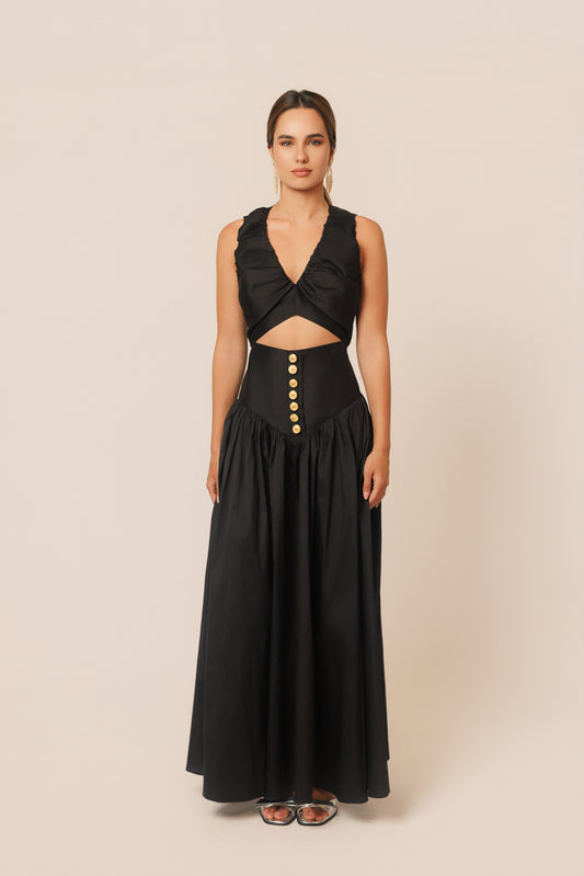 Noor dress black